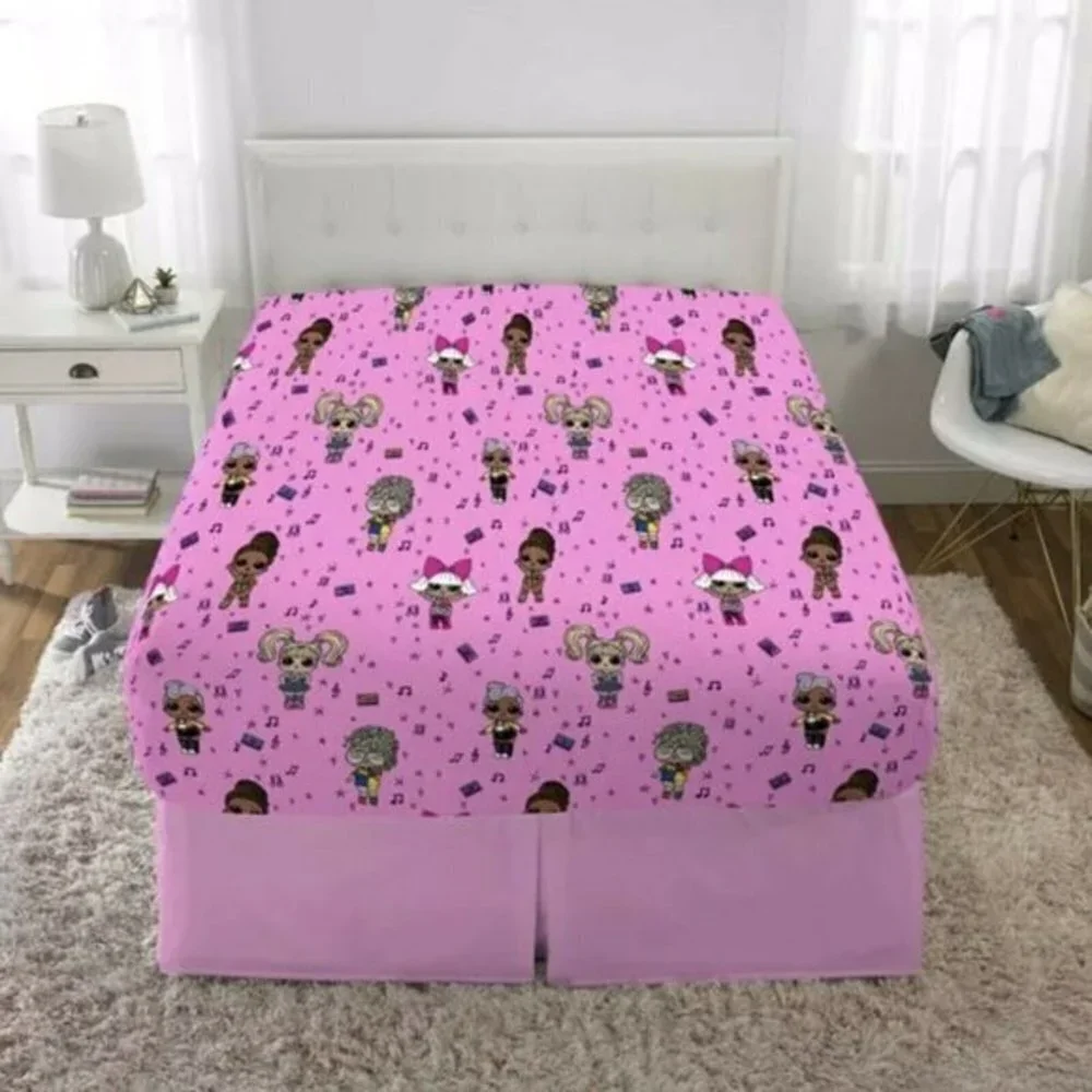 L.O.L. Surprise Remix Sheet Set Kids Bedding 4-Piece Full Size Microfiber NEW